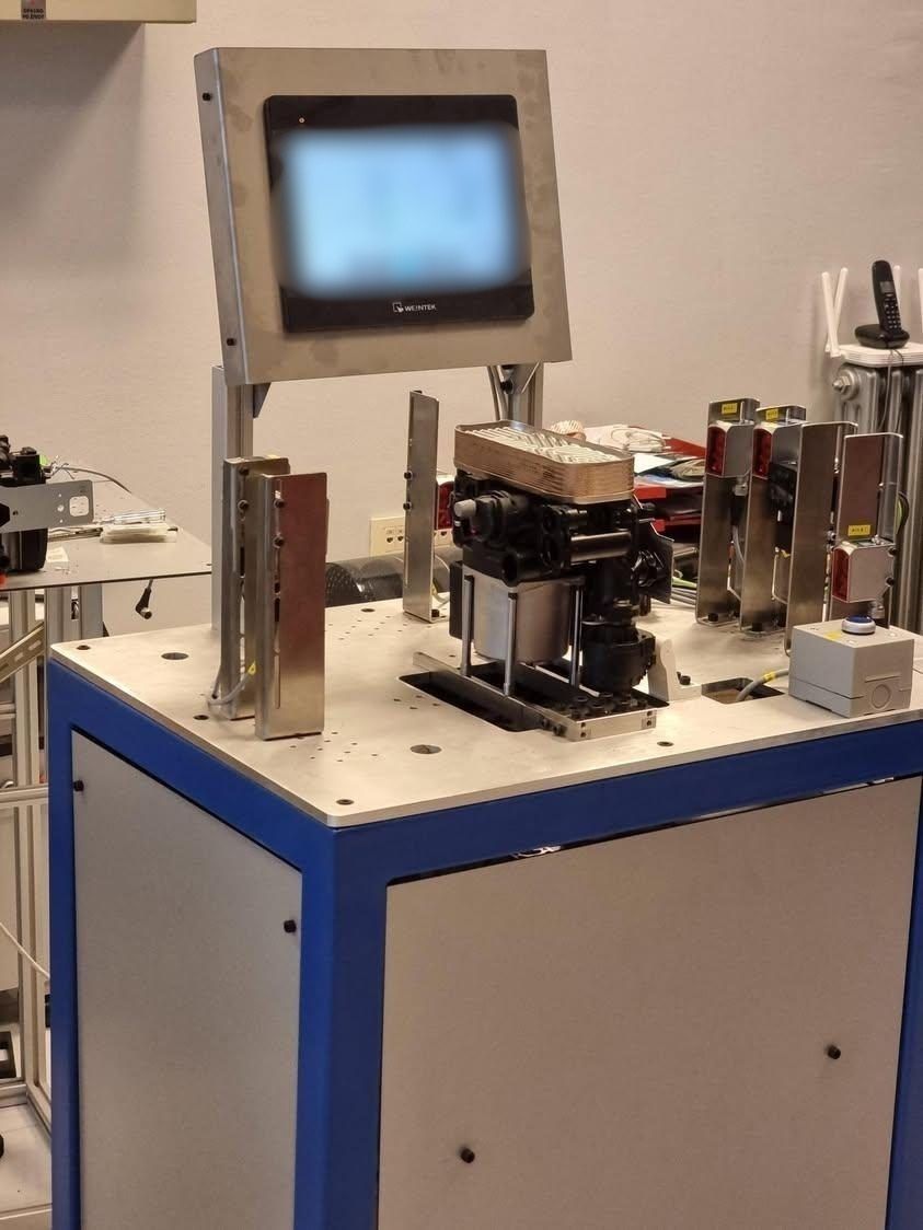 Grundfos final quality-control test station